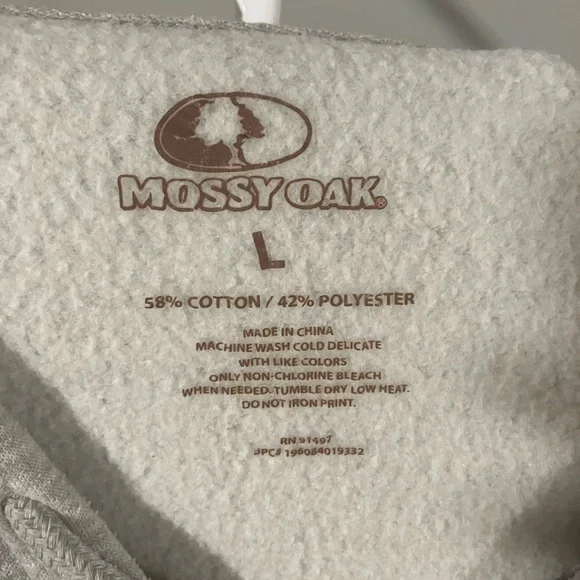 Adult mossy oak sweatshirt - Picture 4 of 4